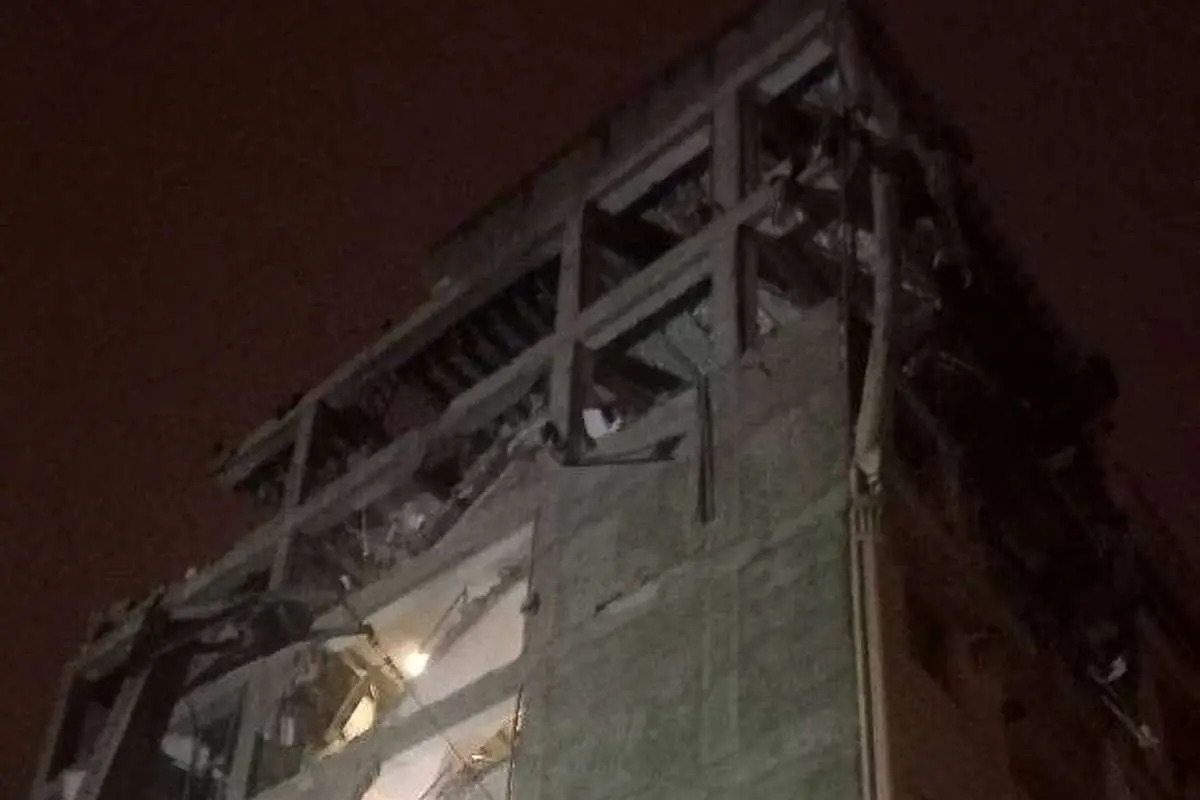 Airstrike on Urmia residential area