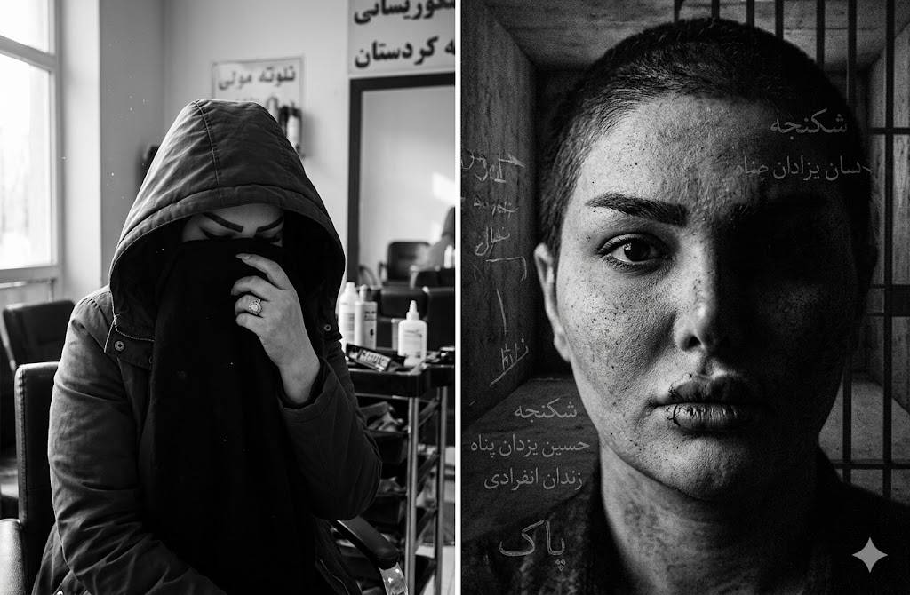 ژینا حزبی پاک ئەشکەنجە حوسێن یەزدانپەنا