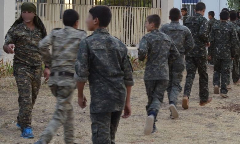 پارتە چەکدارە کوردییەکان منداڵ-سەرباز و براندینگی سیاسی