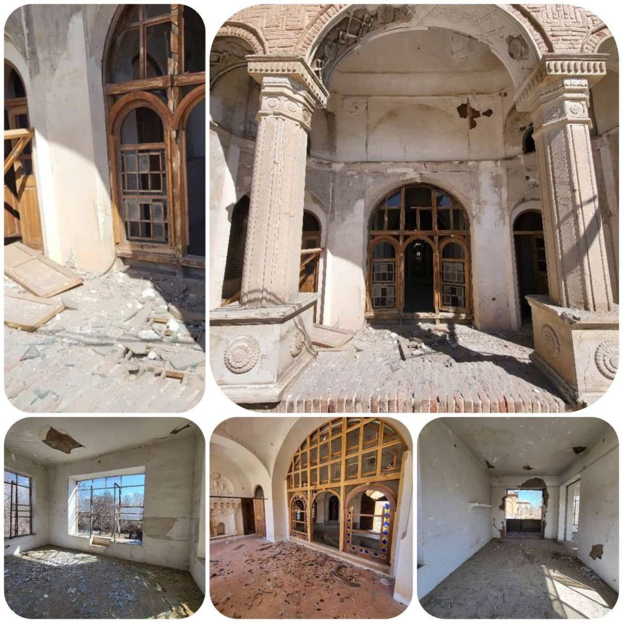 آسیب به کاخ چهلستون و میراث فرهنگی اصفهان در حملات اخیر - دیدبان حقوق بشر