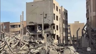 تخریب پایگاه هلال‌احمر مهاباد در حملات اخیر - دیدبان حقوق بشر