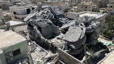 آثار تخریب مناطق مسکونی سرابله ایلام در پی حمله موشکی و جان‌باختن غیرنظامیان